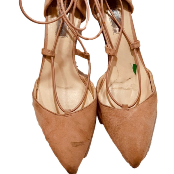 Inc international concepts I.N.C kitten heels blush pink size 8M zipper back - Picture 1 of 2